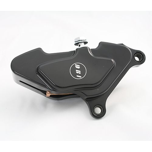 Black 4 Piston Front Right Brake Caliper for Harley  