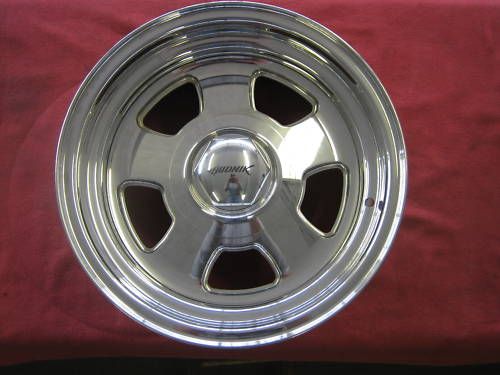 BUDNIK AZTEC BILLET WHEEL BRAND NEW FORD CHEVY HOTROD  