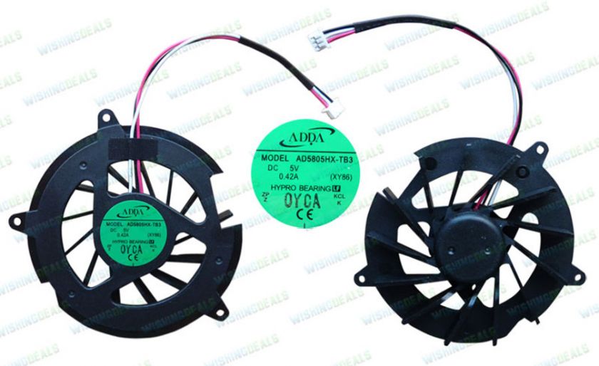 New CPU Cooling Fan HP Pavilion DV5000 DV5100 DV5200  