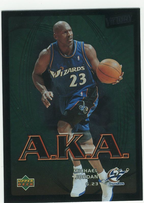 2003 04 VICTORY MICHAEL JORDAN FOIL WIZARDS HOF  