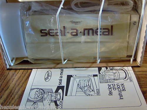   Seal a Meal I #8500 Bags Funnel Stand Book MIB Kitchen Storage Sealer