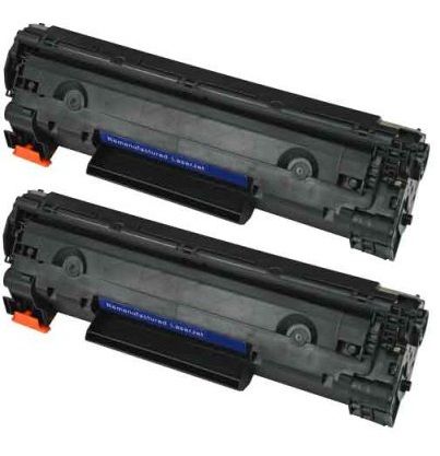 2PK HP CE278A 78A 278A LaserJet Pro P1606dn Toner Cartridge  