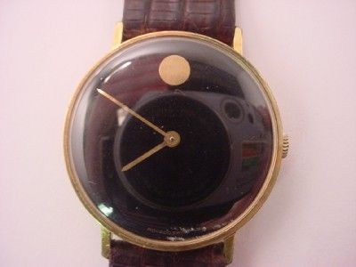 MENS VINTAGE MOVADO WIND UP 19 JEWEL MOVEMENT WRIST WATCH  