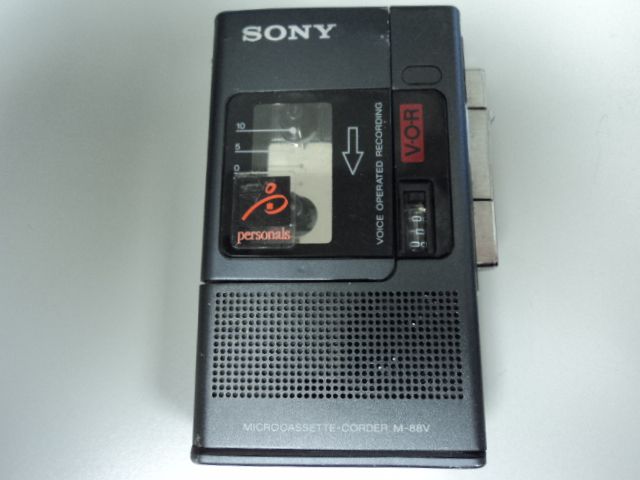   88V MICROCASSETE CORDER MICRO CASSETTE RECORDER DICTATION VOR  