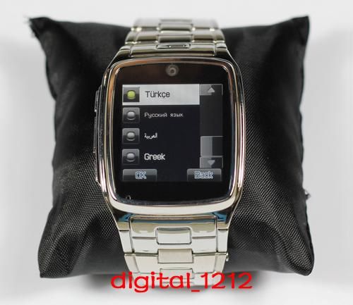 Watch Mobile Cell phone Full metal Bluetooth Camera /4 Java2.0 