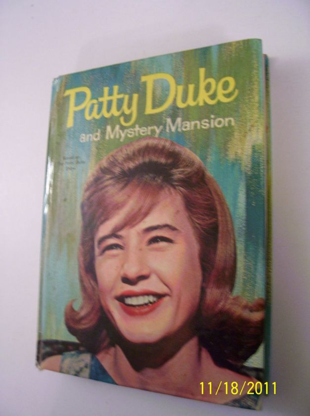   Whitman TV Adventure 1964 Patty Duke and Mystery Mansion Book  