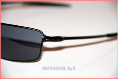 NEW OAKLEY SQUARE WIRE SUNGLASSES Matte Black/Grey 30 994 