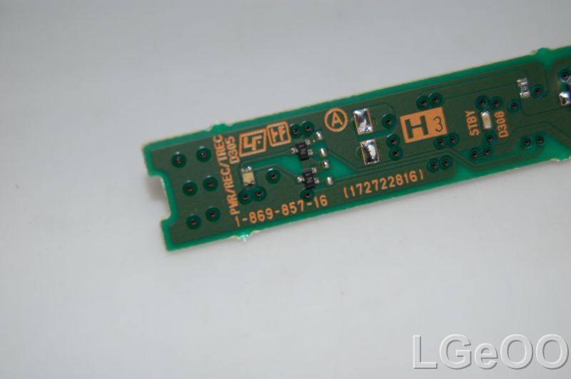 Sony KDL 32S20L1 TV Parts 1 869 857 16 IR Sensor Board  