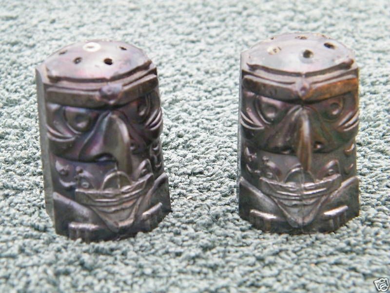 Vintage Japan ~ Eagle / Totem Pole ~ Salt & Pepper  