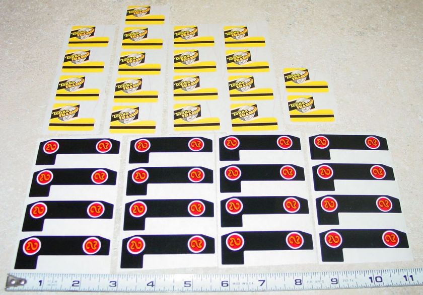 Tonka Traxx Original Replacement Sticker Lot  