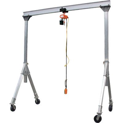 Vestil Aluminum Gantry Crane   Adjustable Height   NEW 691215001304 