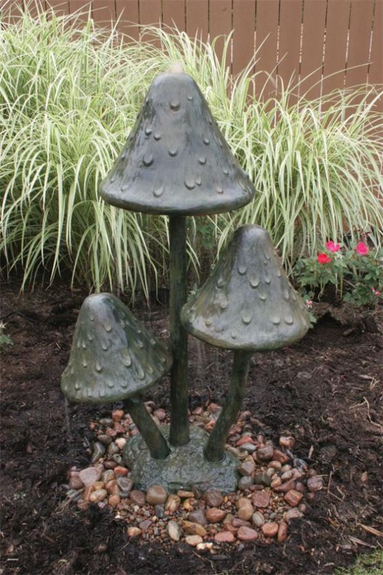 GIANT MUSHROOM FOUNTAIN DECORATIVE WATER FOUNTAIN  