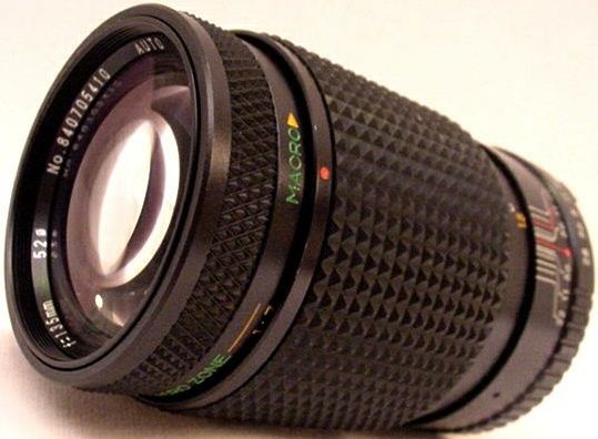 MINOLTA*** 135mm TELEPHOTO LENS with MACRO for MINOLTA   Free 