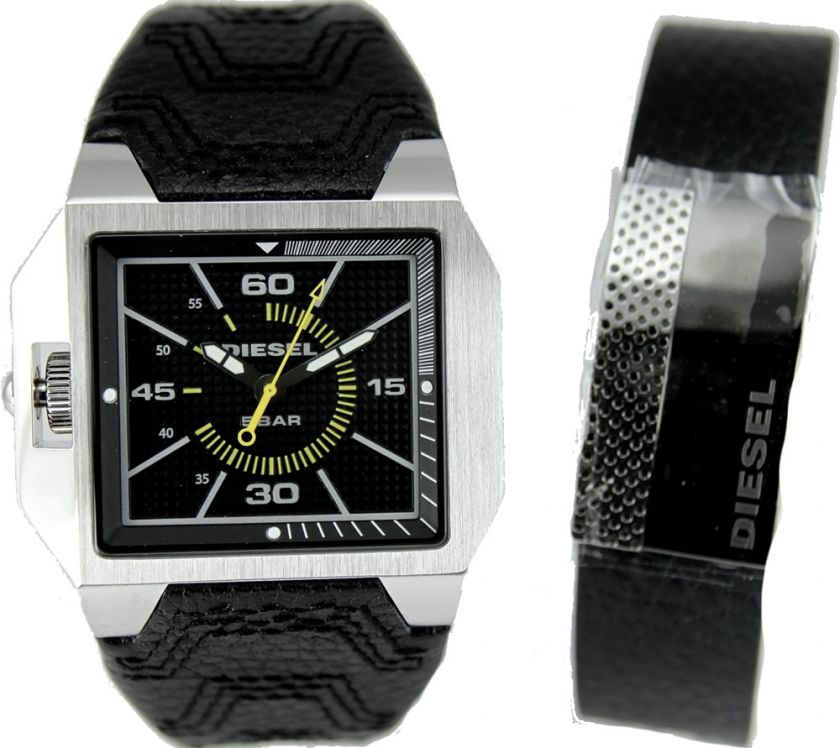   Fast Shipping BLACK dial BANGLE Bracelet MENS Watch Brand NEW  