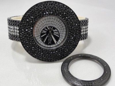 Mens New King Master/Jojo/Jojino Diamond Watch+XXL 6 Row Free Bezel+7 