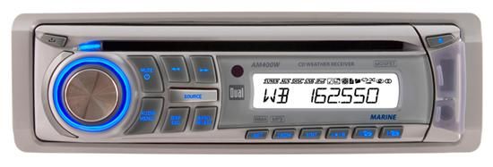 2012 Dual 240W Marine Boat AM400W CD  AM FM Receiver w/ iPod iPhone 