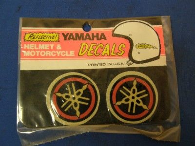 New Reflective Yamaha Emblem Decals A348  